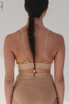 BASERANGE Bamboo Fiber Bamboo Cotton No Wire Wide-rim Bra Series Collection Soft Underwear France BAS-BRTR-BL-000-AURAL BRTR1
